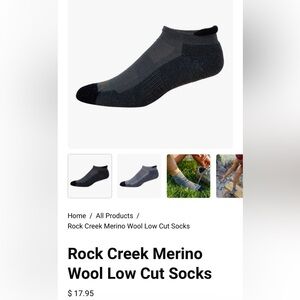 Rock creek women’s low cut socks